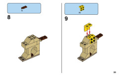 LEGO 11015 instructions page 33 – build guide