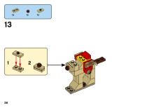 LEGO 11015 instructions page 36 – build guide