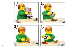 LEGO 11015 instructions page 2 – build guide