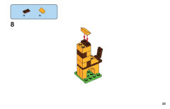 LEGO 11015 instructions page 33 – build guide