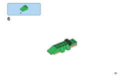 LEGO 11015 instructions page 43 – build guide