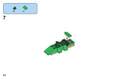 LEGO 11015 instructions page 44 – build guide
