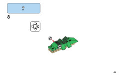 LEGO 11015 instructions page 45 – build guide