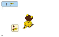 LEGO 11015 instructions page 52 – build guide