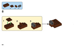 LEGO 11015 instructions page 62 – build guide