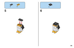 LEGO 11015 instructions page 69 – build guide
