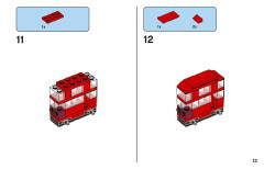 LEGO 11015 instructions page 13 – build guide