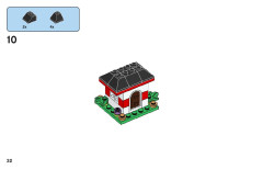 LEGO 11015 instructions page 32 – build guide