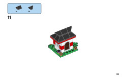 LEGO 11015 instructions page 33 – build guide