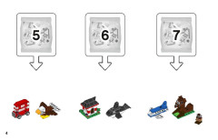 LEGO 11015 instructions page 4 – build guide