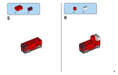 LEGO 11015 instructions page 9 – build guide