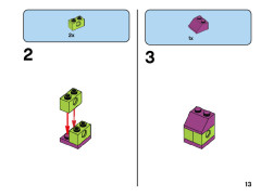 LEGO 11017 instructions page 13 – build guide