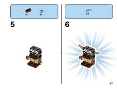 LEGO 11017 instructions page 21 – build guide