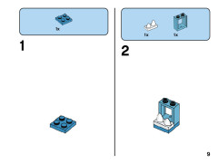 LEGO 11017 instructions page 9 – build guide