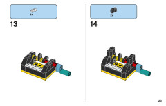 LEGO 11019 instructions page 23 – build guide