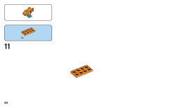 LEGO 11019 instructions page 40 – build guide