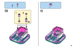 LEGO 11019 instructions page 61 – build guide
