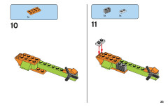 LEGO 11019 instructions page 35 – build guide
