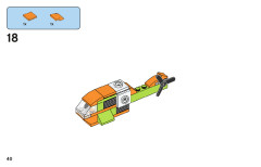 LEGO 11019 instructions page 40 – build guide