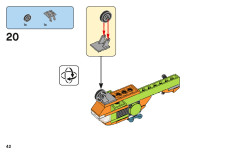 LEGO 11019 instructions page 42 – build guide