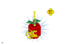 LEGO 11019 instructions page 74 – build guide