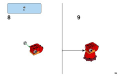 LEGO 11020 instructions page 39 – build guide