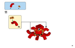 LEGO 11020 instructions page 41 – build guide