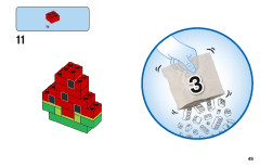 LEGO 11020 instructions page 49 – build guide