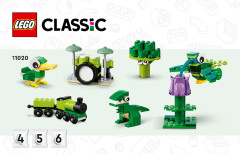 LEGO 11020 instructions page 1 – build guide