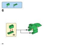 LEGO 11020 instructions page 38 – build guide
