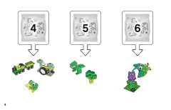LEGO 11020 instructions page 4 – build guide