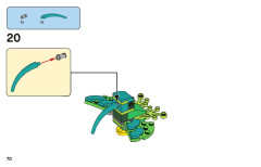 LEGO 11020 instructions page 70 – build guide