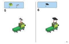 LEGO 11020 instructions page 9 – build guide