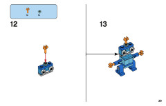 LEGO 11020 instructions page 39 – build guide
