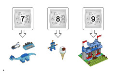 LEGO 11020 instructions page 4 – build guide