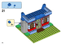 LEGO 11020 instructions page 72 – build guide