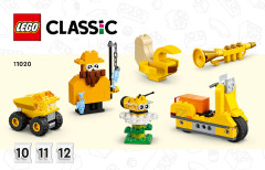 LEGO 11020 instructions page 1 – build guide