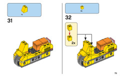 LEGO 11020 instructions page 73 – build guide