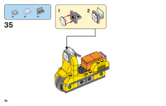 LEGO 11020 instructions page 76 – build guide