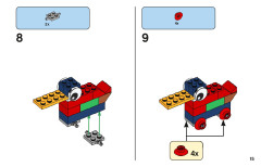 LEGO 11021 instructions page 15 – build guide