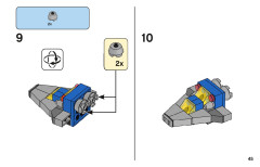 LEGO 11021 instructions page 45 – build guide