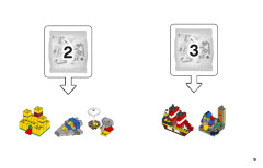 LEGO 11021 instructions page 9 – build guide