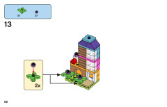 LEGO 11021 instructions page 62 – build guide