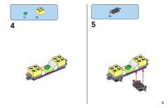 LEGO 11021 instructions page 9 – build guide