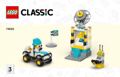 LEGO 11022 instructions page 1 – build guide
