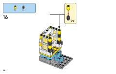 LEGO 11022 instructions page 38 – build guide