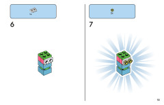 LEGO 11022 instructions page 13 – build guide