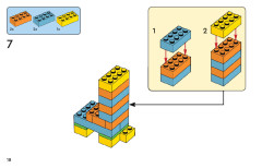 LEGO 11022 instructions page 18 – build guide