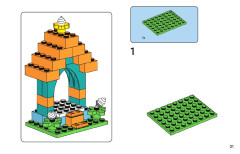 LEGO 11022 instructions page 21 – build guide