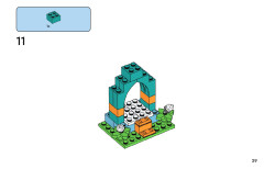 LEGO 11022 instructions page 29 – build guide